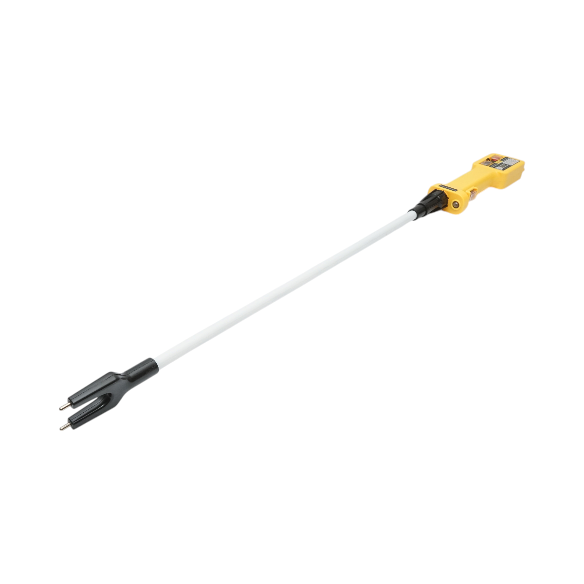 Professzionális elektromos állat-terelő bot 1100V akkumulátorral 8.4V, 2200mAh, LED lámpa, akkumulátor-kijelző, 80cm-es rúd