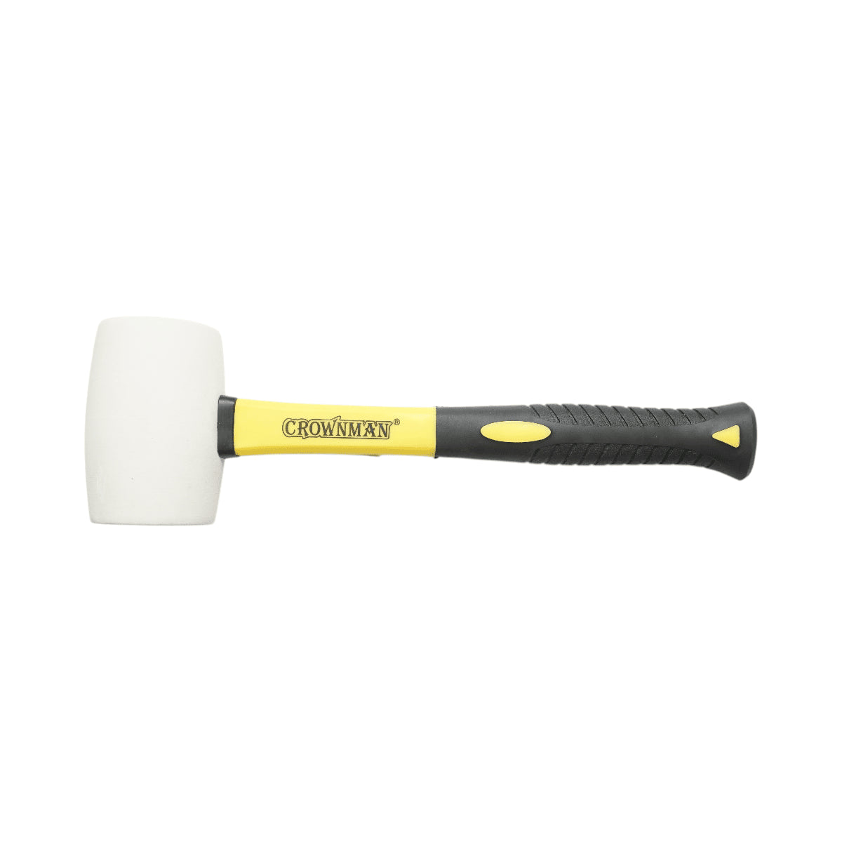 Crownman 450g-os gumikalapács üvegszálas nyéllel