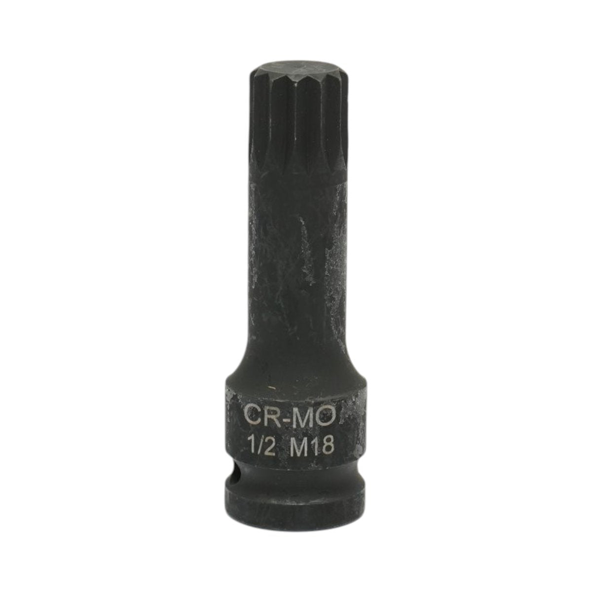 M18 Spline ütő bitdugókulcs, 78 mm, 1/2”, Cr-Mo – Breckner Germany