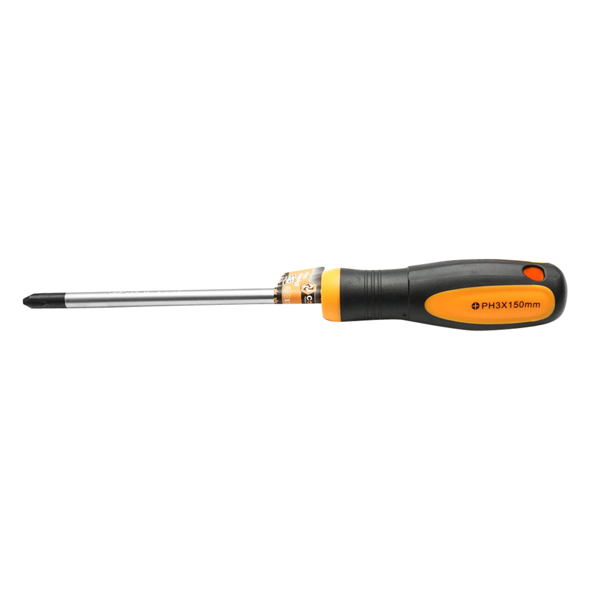 Professzionális PH3x150mm Cr-V keresztfejes csavarhúzó mágneses csúccsal Coofix