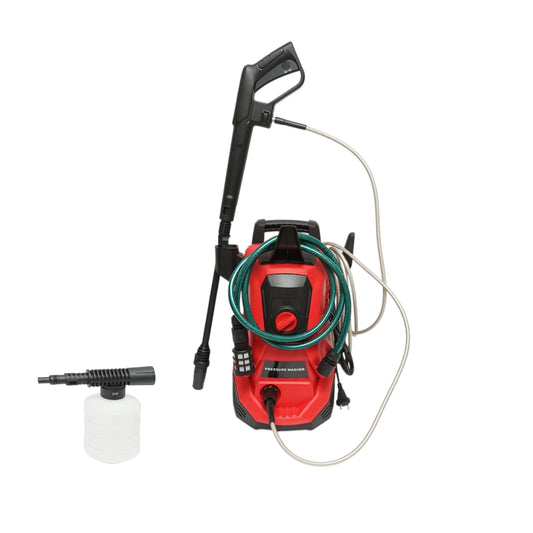 Nyomásmosó 1400W, 220V, 95 bar, 4.8 L/min vízáramlás pisztollyal, habtartály és tömlővel Breckner Germany