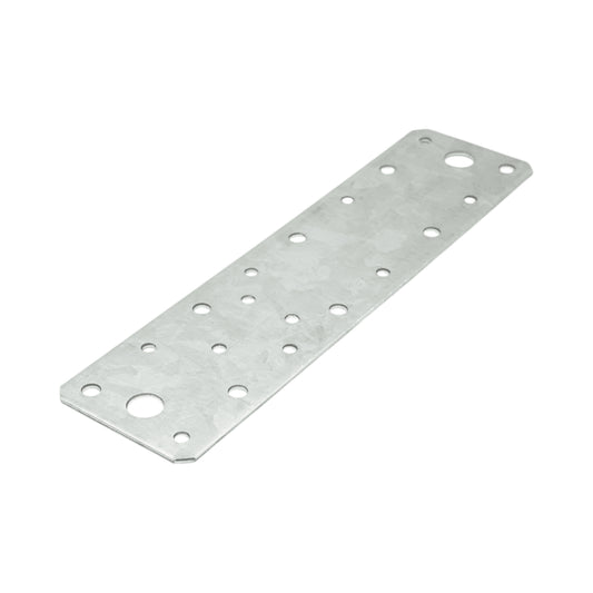 Lapos illesztési elem 240x60mm, vastagság 2mm, horganyzott acélból