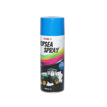 Professzionális New Holland kék autófesték spray, gyorsan száradó 450ml MAGIC