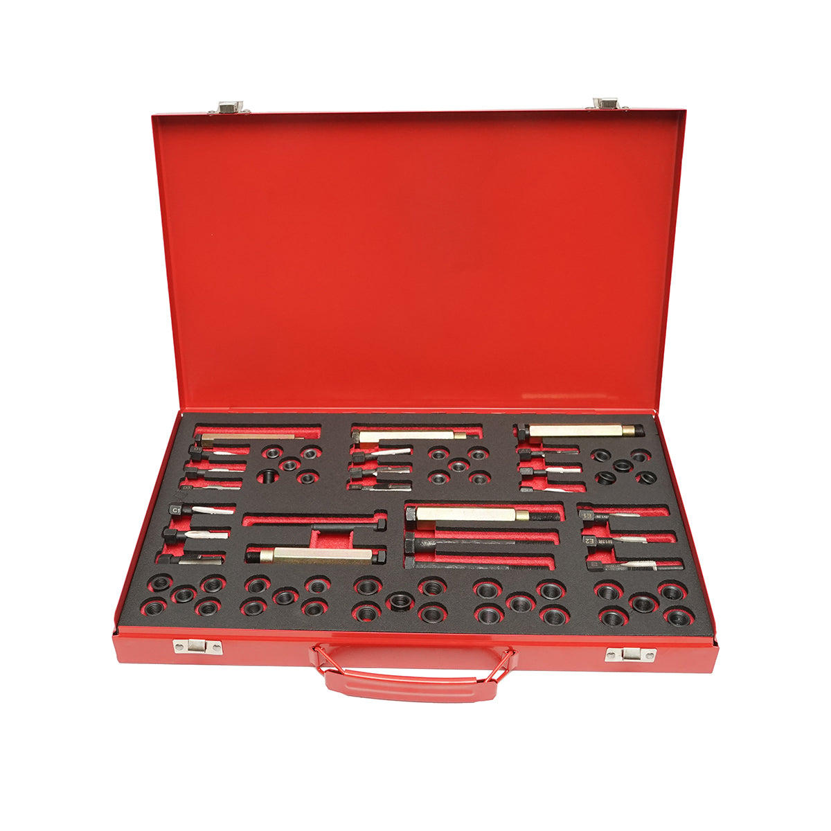 Professzionális gyújtógyertya menetjavító készlet M8x1, M9x1, M10x1.25, M10x1, M12x1.25 Breckner Germany