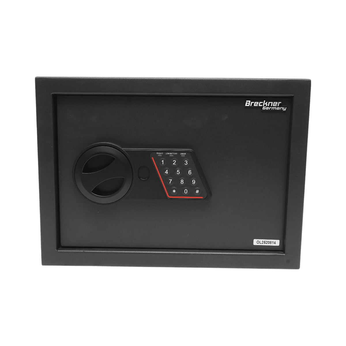 Bútorszekrény széf elektronikus zárral és 2 kulccsal 350x250x250mm Breckner Germany