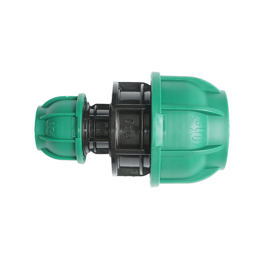 D40x20mm PN10 dugaszolóaljzat, csökkentett csatlakozó D40x20mm PN10 Rúd öntözőrendszerekhez