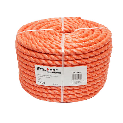 PP sodrott PP zsineg narancssárga 16mmx50m Breckner Germany