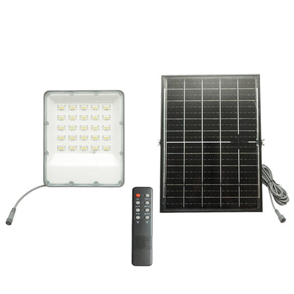 Breckner Germany 400W LED reflektor, 6500K bifaciális 40W napelem panellel, 20000mAh akkumulátor és távirányító IP66