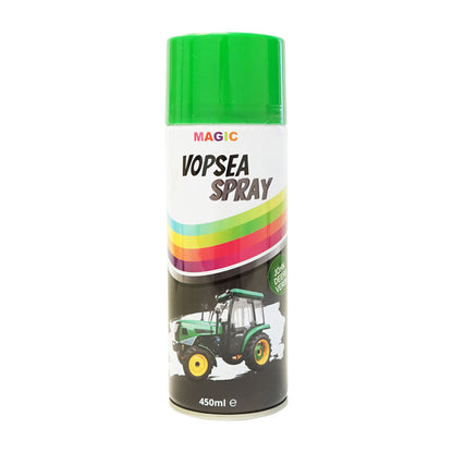 John Deere professzionális zöld autófesték spray gyorsan száradó 450ml MAGIC