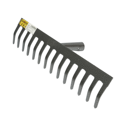 Crownman 14 fogú acél gereblyefej, szélesség 340mm