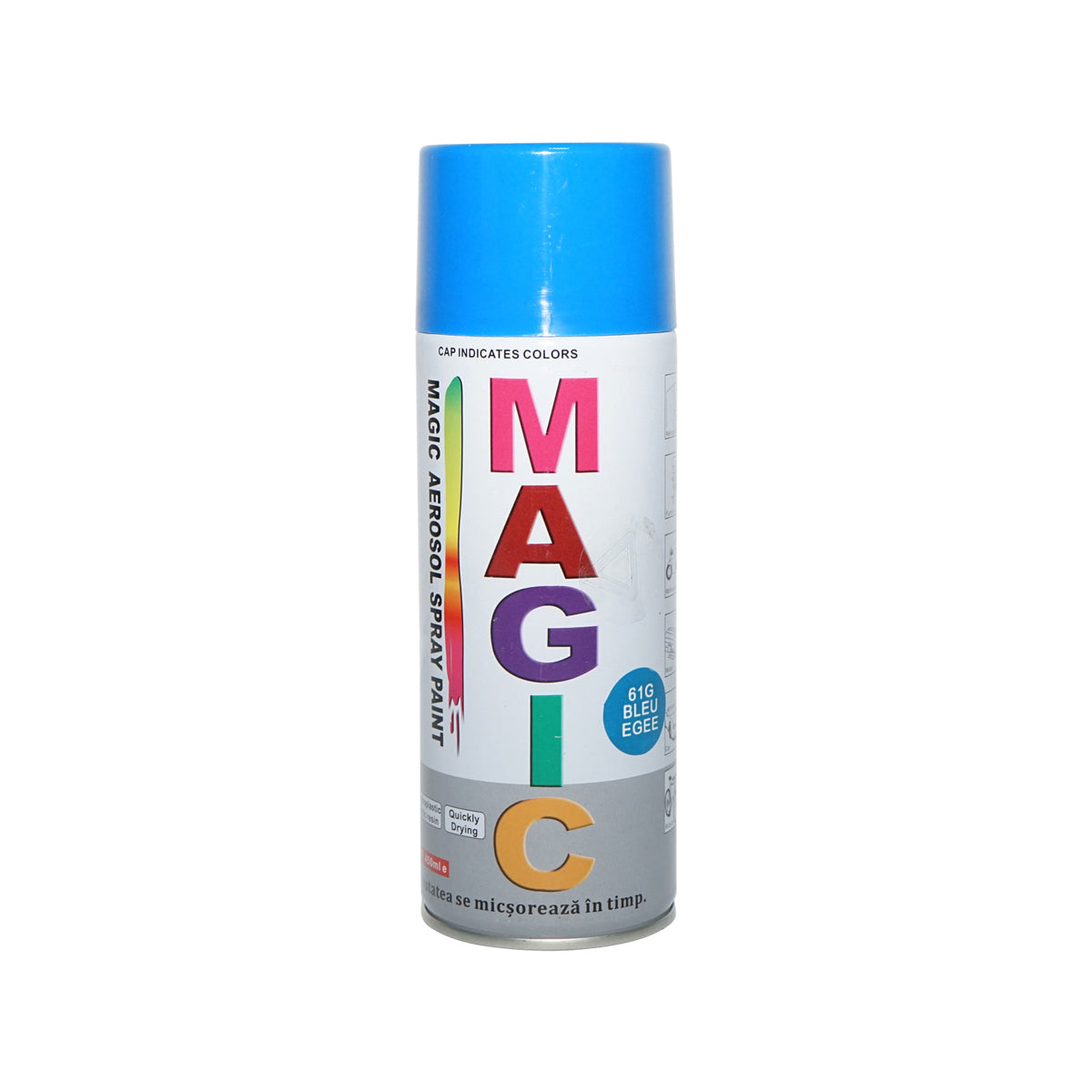 Magic Aegean kék festékszóró 61G 450 ml