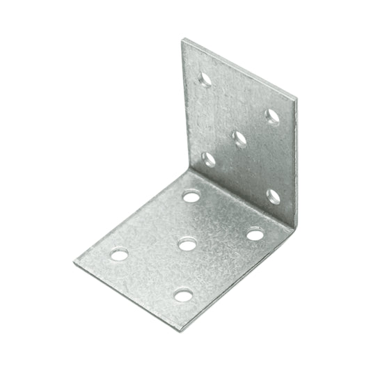 Összekötő bilincs 50x50x40mm, vastagság 2mm, horganyzott acél