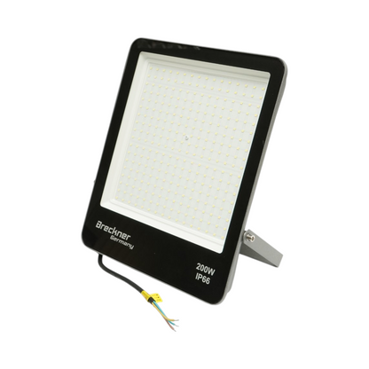 LED Reflektor 200W, 220V, 6500K, 18000lm Flood típus 325x270x32mm IP66 Breckner Germany