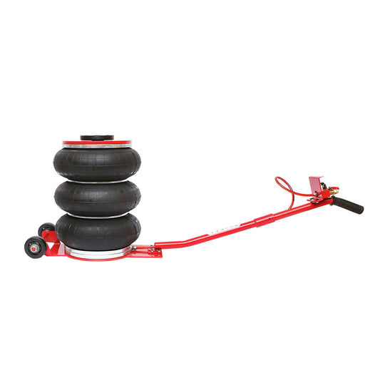 Professzionális pneumatikus emelő 145-400mm légpárnával, üzemi nyomás 8-12Bar. maximális terhelés 5T Breckner Germany