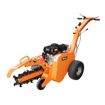 Árokfúró gép 7 HP munkaszélesség 100mm munkamélység 450mm THOR