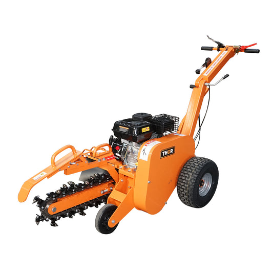Árokfúró gép 7 HP munkaszélesség 100mm munkamélység 450mm THOR