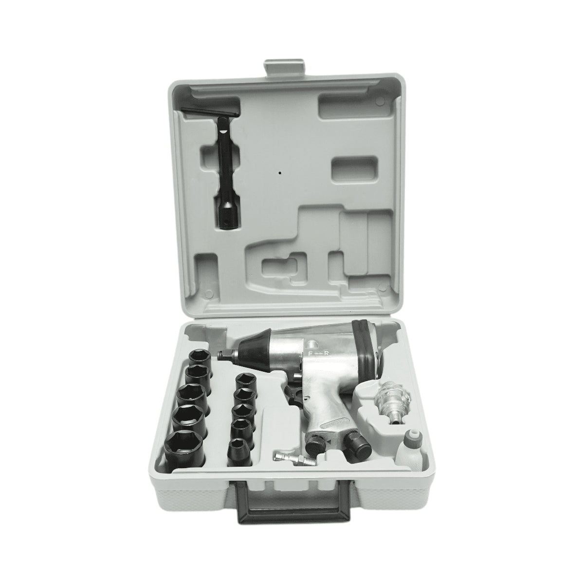 Pneumatikus ütvecsapó 1/2 ütvecsapó pisztoly 9-27mm, 340Nm, 7000 RPM, üzemi nyomás 6,3 bar Breckner Germany