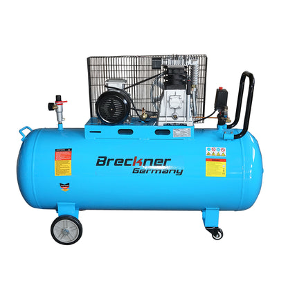 Légkompresszor 380V, 200L, teljesítmény 2,2kW/3CP maximális nyomás 8 Bar, áramlás 250L/min Breckner Germany