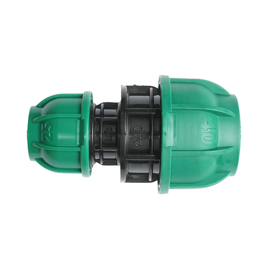 D40x25mm PN10 dugaszolóaljzat, csökkentett csatlakozó D40x25mm PN10 Rúd öntözőrendszerekhez