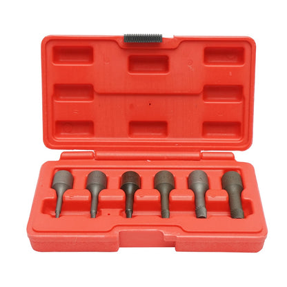 Csavarhúzó készlet törött és sérült csavarokhoz 3/8 inch 6 db Breckner Germany