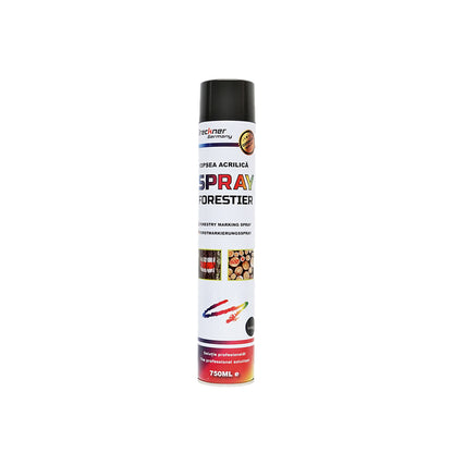 Erdei jelölő festék spray fekete 750ml Breckner Germany