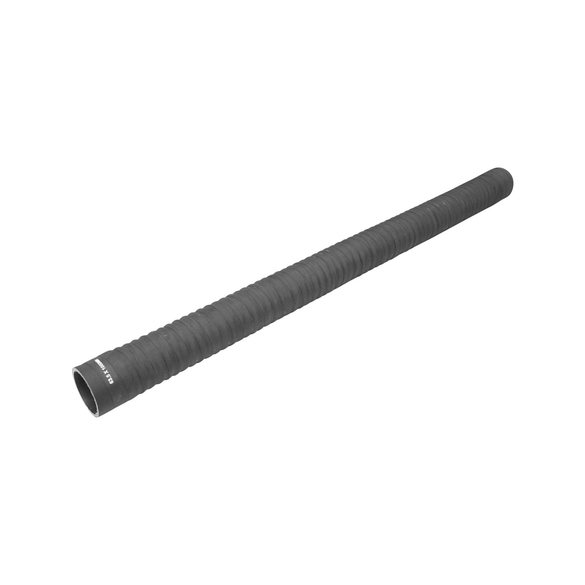 Rugalmas hűtőtömlő int. 63,5x1000mm gumi textilbetéttel és fémspirállal, 9 Bar Breckner Germany