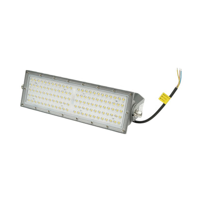 Moduláris LED reflektor 100W, 100-265V, 6500K, 13000lm Flood típus 300x100x75mm IP66 Breckner Germany