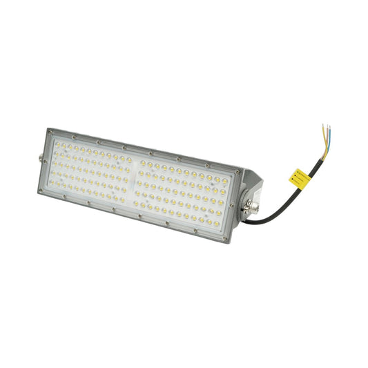 Moduláris LED reflektor 100W, 100-265V, 6500K, 13000lm Flood típus 300x100x75mm IP66 Breckner Germany
