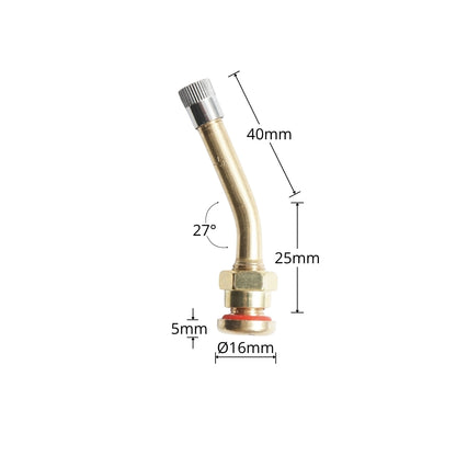 65 mm-es V3-20-5 tubeless teherautó szelep