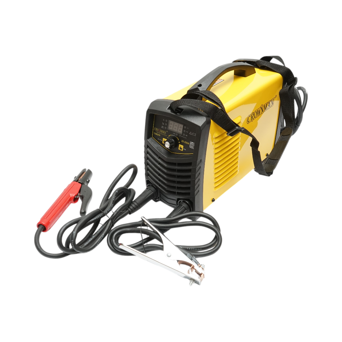 Crownman inverteres hegesztő 20-200A, 220V MMA, 1.6-5mm elektróda Crownman