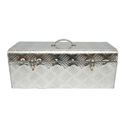 Doboz, alumínium tároló láda 58x28x24cm