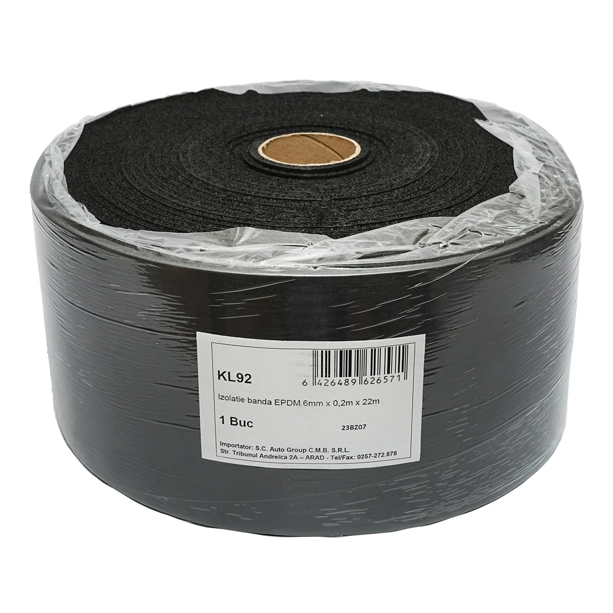 Rola 22m EPDM szigetelőszalag 200x6mm napelemekhez