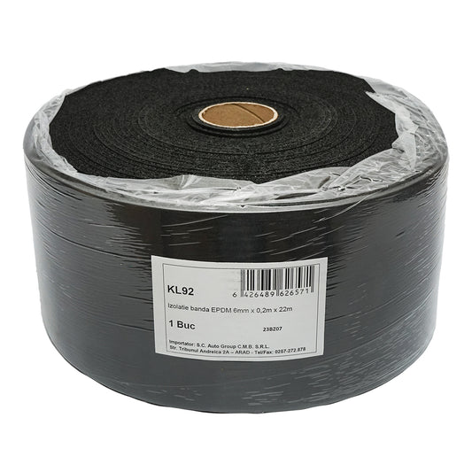 Rola 22m EPDM szigetelőszalag 200x6mm napelemekhez