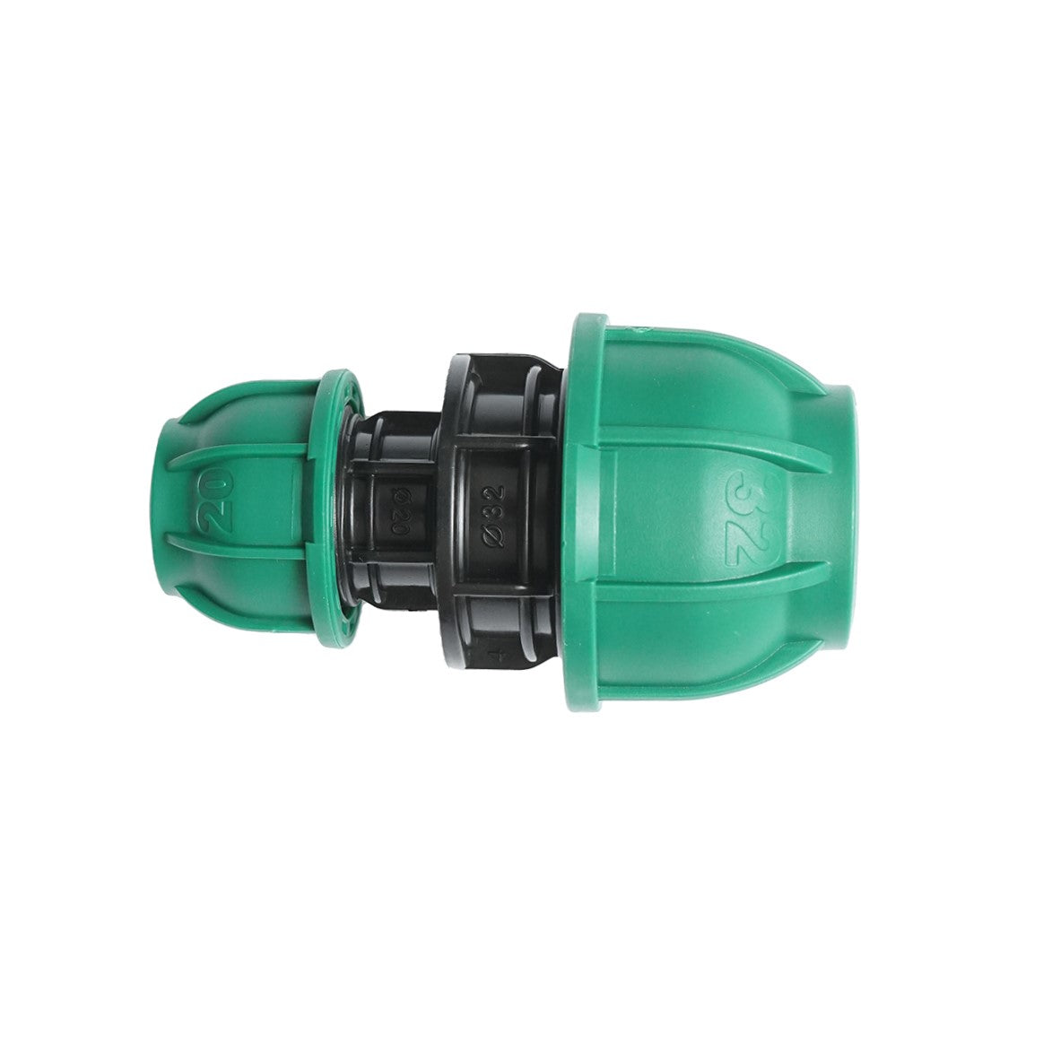 D32x20mm PN10 dugaszolóaljzat, csökkentett csatlakozó D32x20mm PN10 rúd öntözőrendszerekhez