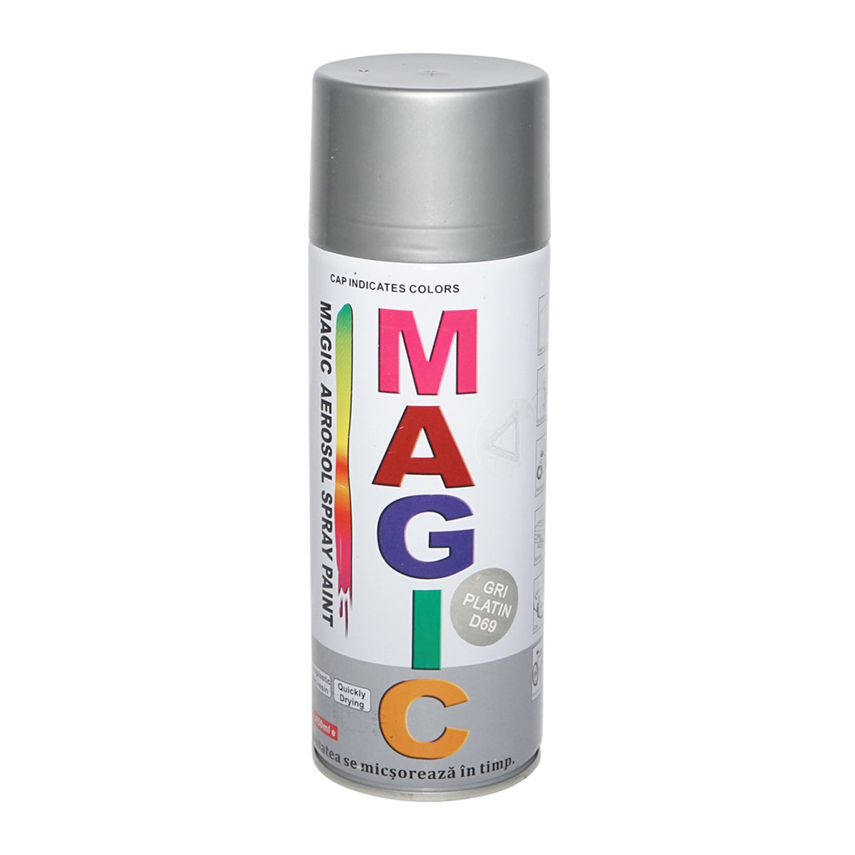 Magic platina szürke festék 450 ml
