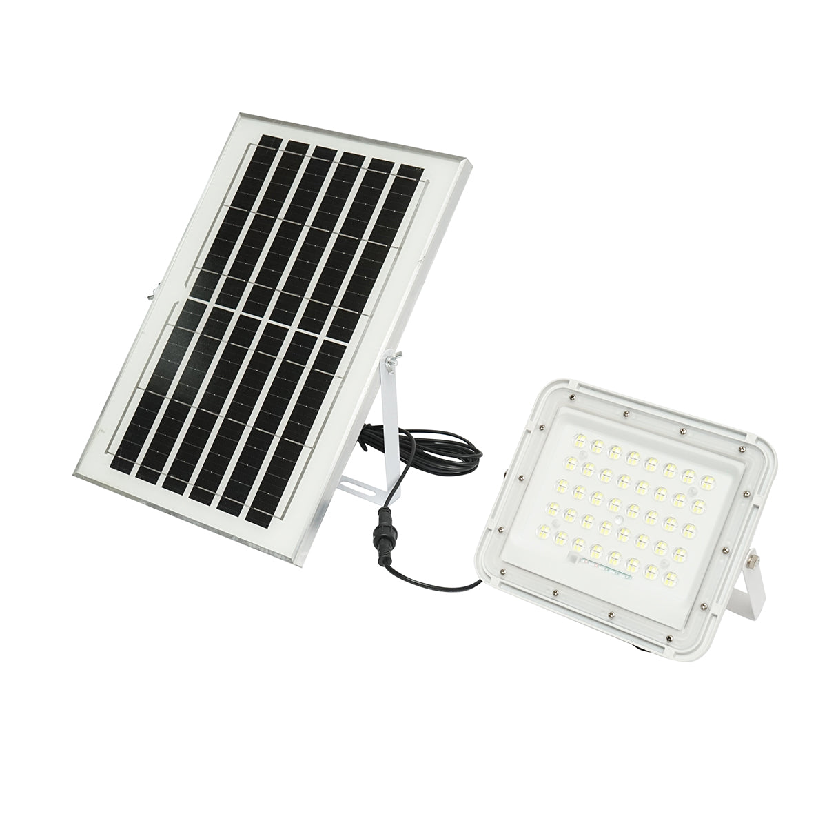 60W-os ledes reflektor 10W-os napelemmel, 6000mAh akkumulátorral és IP66-os távirányítóval Breckner Germany