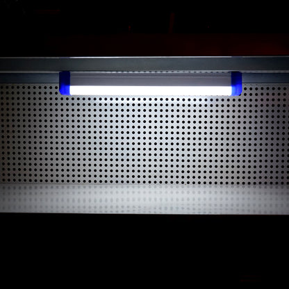 40W, 6500K LED lámpa mágneses markolattal és 2400mAh újratölthető akkumulátorral 320x23x38mm IP20 Breckner Germany