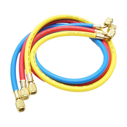 Tömlőkészlet 90cm, 3 színű, R-410a freon töltéshez