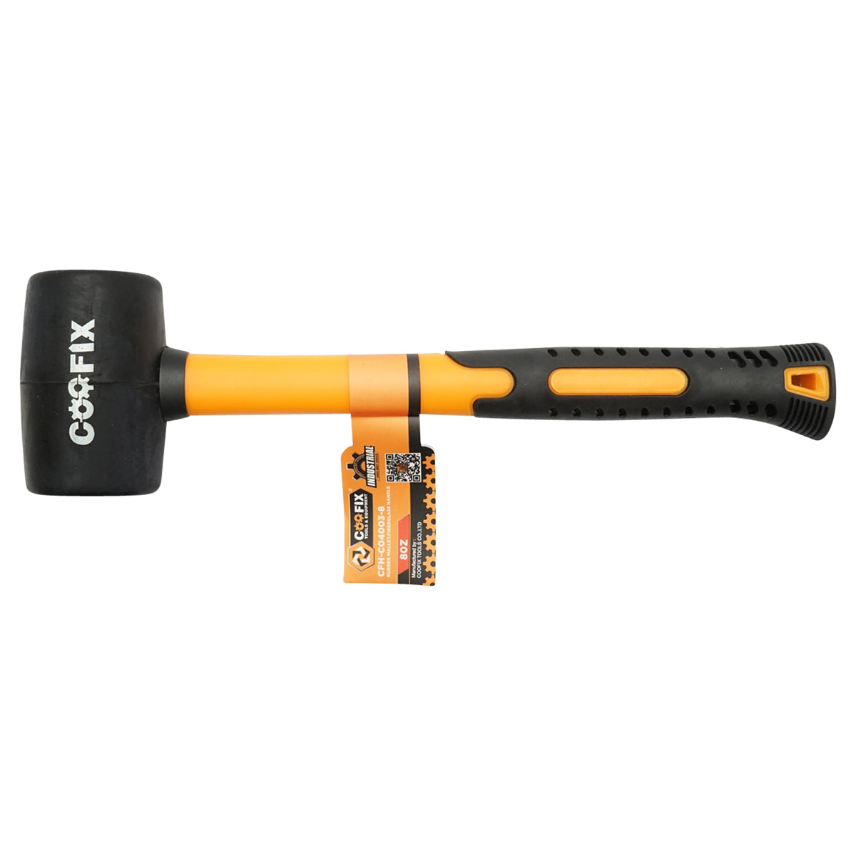 Coofix Professional 380g-os gumikalapács üvegszálas nyéllel