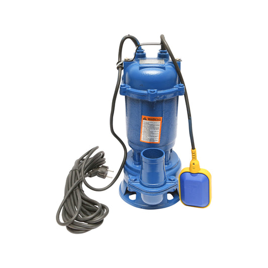 Szennyvízszivattyú, merülő vízelvezető, úszóval, 550W, 200L/min, 11m mélység, 220V WQD10-8-55F Breckner Germany