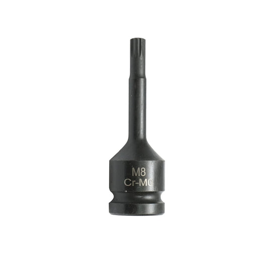 Ütőcsavarkulcs spline M8, 78 mm, négyzetes 1/2 Cr-Mo