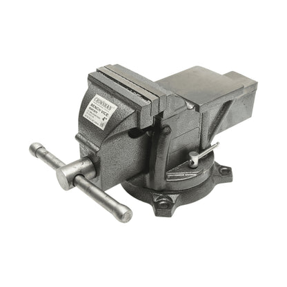 Forgó talppal és 100 mm-es üllővel ellátott satuba Heavy Duty Crownman