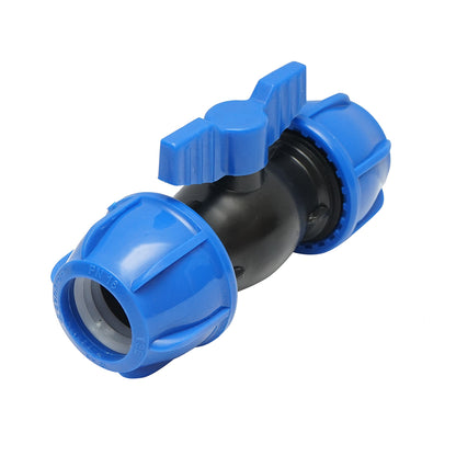 D40x40mm, PN16, öntözőrendszerekhez való tömörítő golyóscsap D40x40mm, PN16