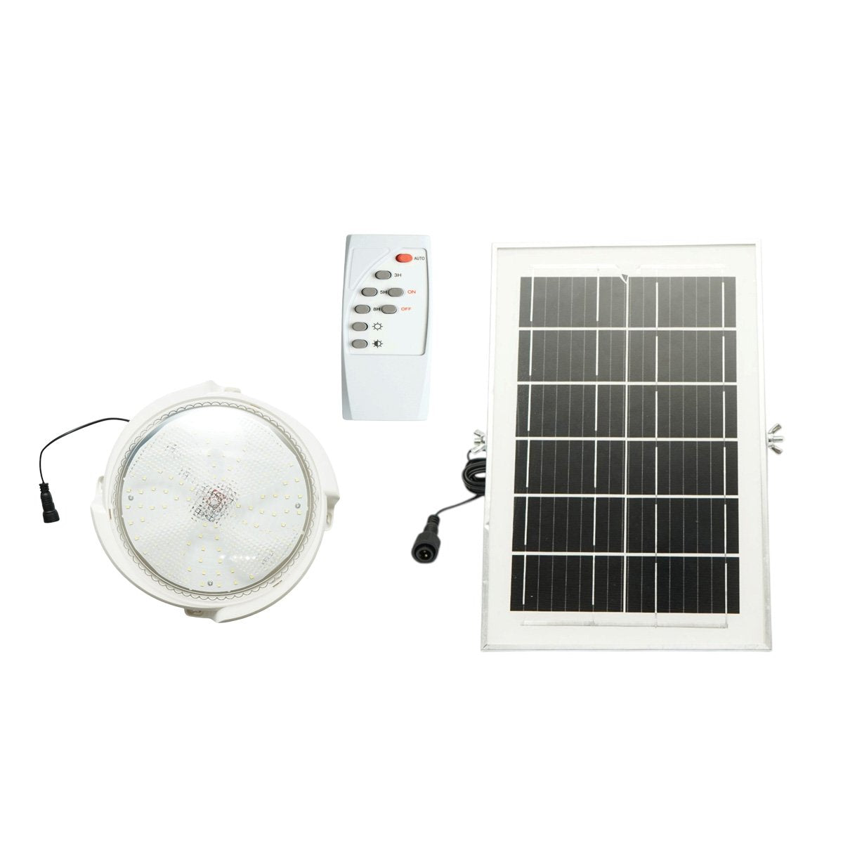 Napelemes LED reflektor 150W, 6500K 6W-os napelem panellel, 3600mAh akkumulátor, mozgásérzékelő és távirányító IP65 Breckner Germany