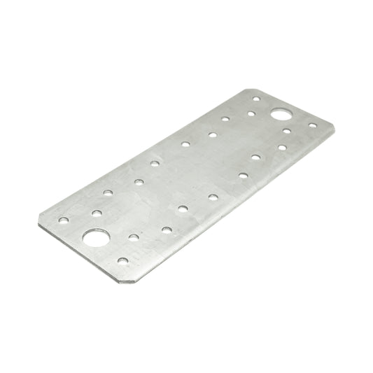 Lapos kötőelem 175x65mm, vastagság 2,5mm, horganyzott acélból
