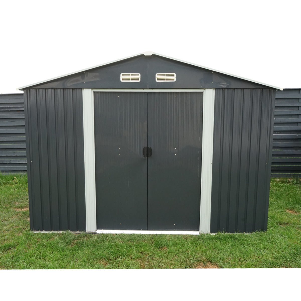 Fém kerti tároló 174x236x206cm