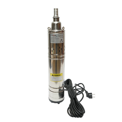 Merülő vízszivattyú 550W/0.75HP, 220V, D100mm, 30 l/min, 1.8 m3/h, H80-90m, 2860 rpm 4QDG1.8-50-50-50-0.5 Breckner Germany