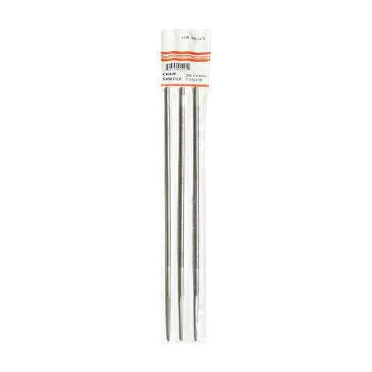 3 darabos kerek élező láncfűrész éles 4.8x200mm Breckner Germany