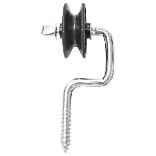 Fekete szigetelő résszel fi 6.9mm 107x54mm elektromos kerítés Breckner Germany