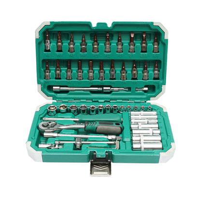 Húzócsavarkulcs, hatlapos, torx, racsnival 53 db Breckner Germany